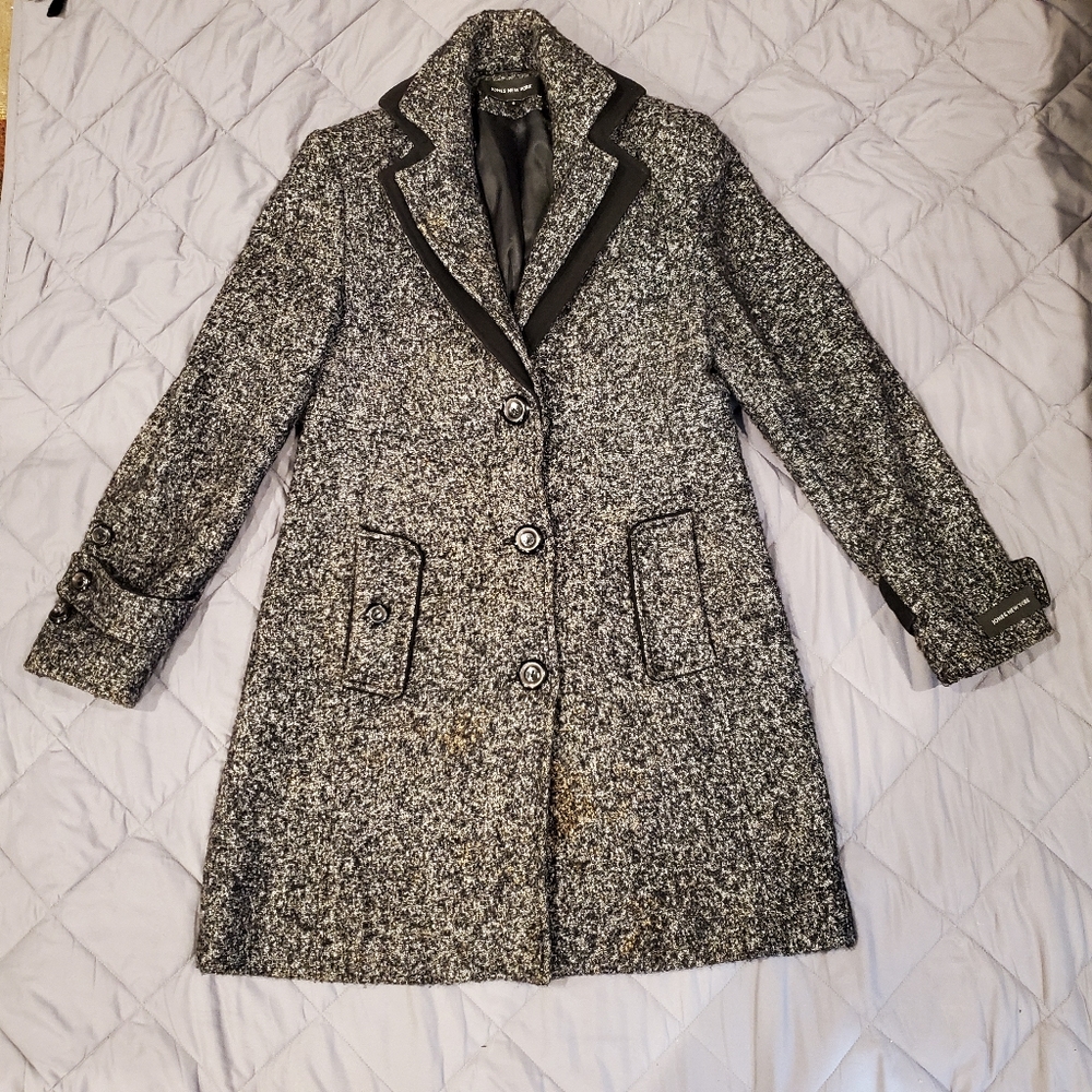Jones NY Wool Blend Coat